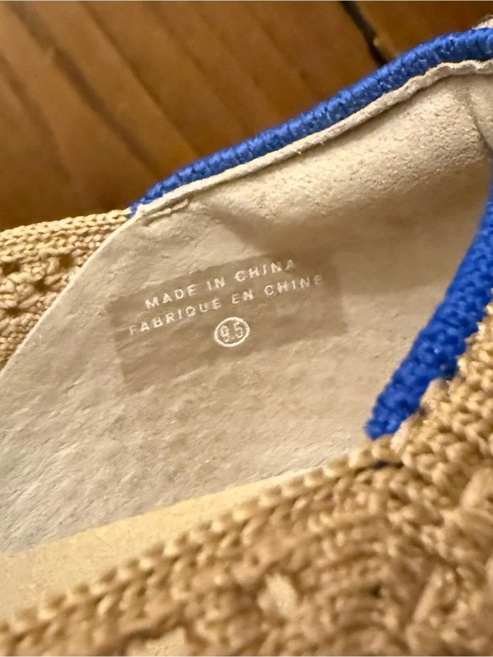 EUC Rothy's The Espadrille Mary Jane in Wren, size 9.5